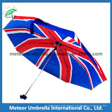 Bandeira do Reino Unido Guarda-chuva impresso em 3 Folds Mini